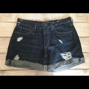 Lucky Brand The Boyfriend Jean distressed Size 4
